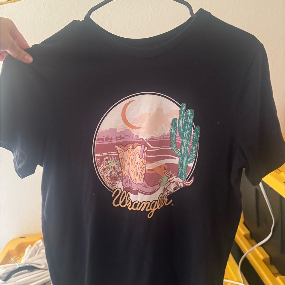 Wrangler western cactus graphic T- Shirt